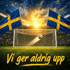 Gul å blå vi ger aldrig upp