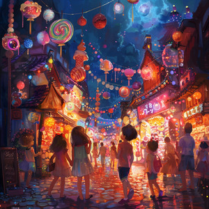 キャンディまつりの夜