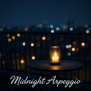 静かな海辺の灯り