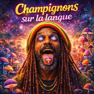 Champignons sur la langue