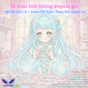 Ol bilas bidi bilong dispela gel - Em laik bilong kamapim wantaim - (Kawaii Anime-Pop Style) [Papua New Guinea Ver.]