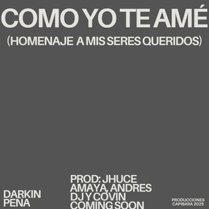 Como Yo Te Amé (Homenaje a Mis Seres Queridos)