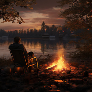 Binaural Relaxation by the Crackling Hearth