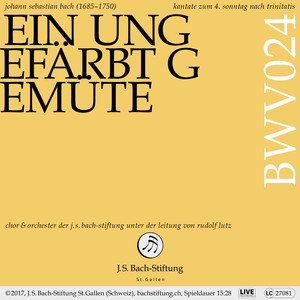 Ein ungefärbt Gemüte, BWV 24: IV. Rezitativ - Die Heuchelei ist eine Brut (Bass [Live])