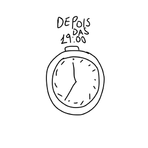 DEPOIS DAS 19:00