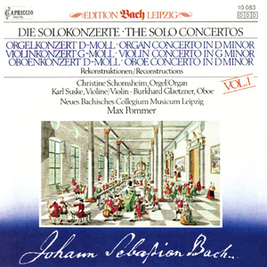 Violin Concerto in G Minor (after BWV 1056):III. Presto