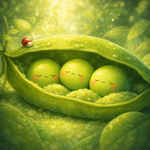 동글동글 완두콩