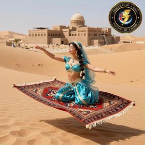 Jasmine a ta stă pe covorul zburător și se joacă cu basul până tremură pereții în buncăr