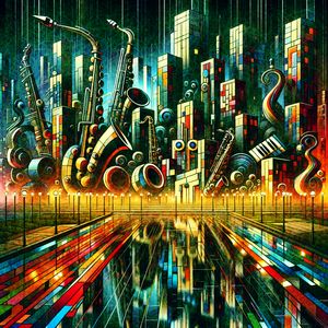 Liquid Shadows in Berlins Pulse