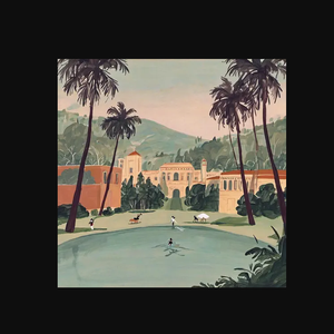 雨滴痕迹里的眷恋