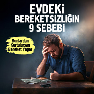 Evdeki Bereketsizliğin 9 Sebebi