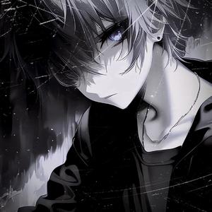 克莱因蓝眼里的雾