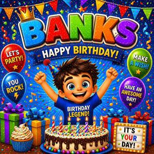 Happy Birthday Banks