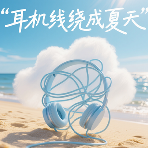 耳机线绕成夏天