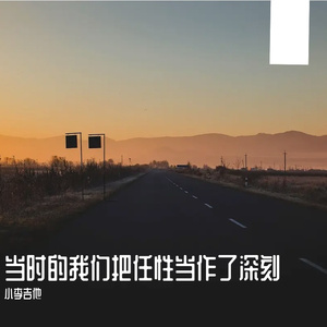 当时的我们把任性当成了深刻