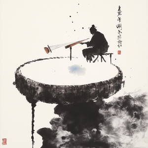 煙村入暮