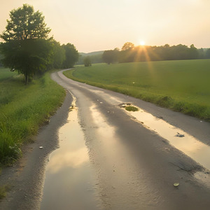 雨上がりの午後