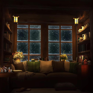 Winter Hut Relaxing Blizzard and Snowstorm Sounds