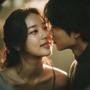 내 입술에 키스하고 싶어