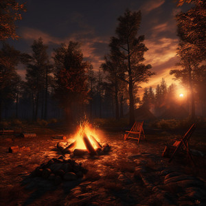 Soothing Tempo of Tranquil Fire