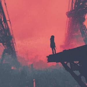 見えない橋の上で