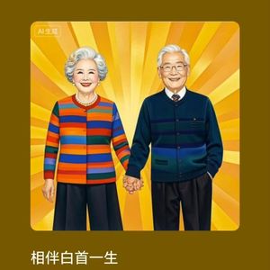 相伴白首一生