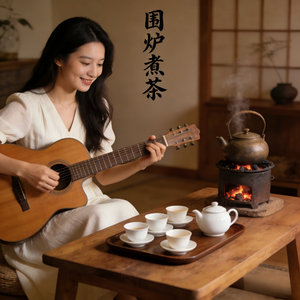 围炉煮茶