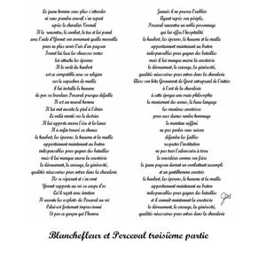 La rencontre de Perceval avec la jeune fille de la tente