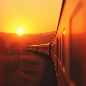 Sunset Train