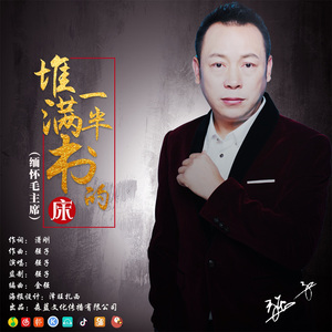 堆满一半书的床
