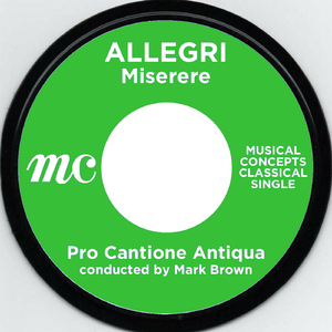 Allegri:Miserere mei