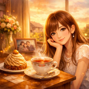 モンブランと紅茶の記憶