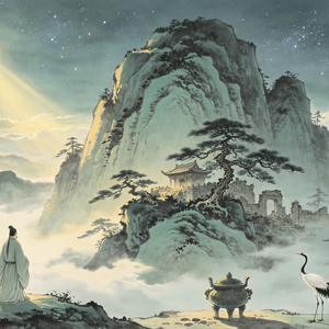 云出岫（游天柱山感）