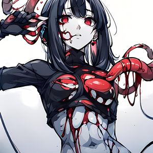 断裂肢体的少女