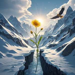 雪山上的小黄花-乐风