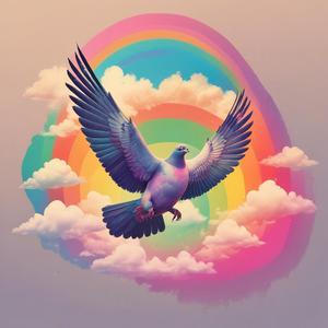 The Pigeon and the Rainbow by @elenghart