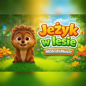 Jeżyk w lesie