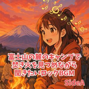 テントの天井と鼓動