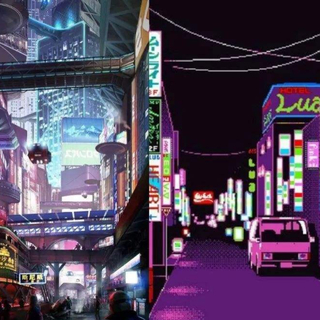 林轩推荐|蒸汽波|一起做个赛博朋克梦吧