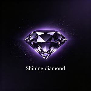 Shining diamond
