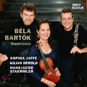 Contrasts for Clarinet, Violin & Piano, Sz. 111:I. Verbunkos. Moderato, ben ritmato