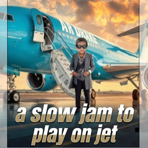 a slow jam to play on jet
