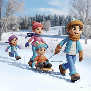 Het Winterparadijs! | Kinderliedjes!