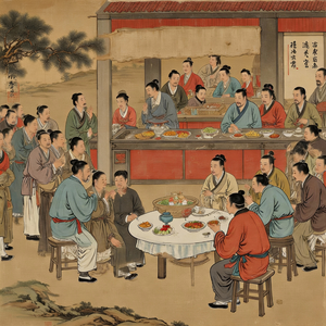 大饮大食