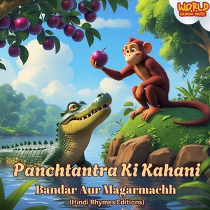 Panchtantra Ki Kahani Bandar Aur Magarmachh