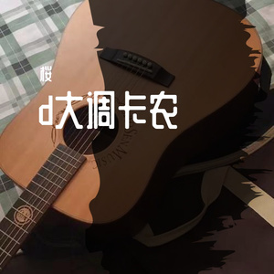 d大调卡农木吉他版