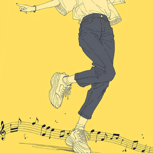 五線譜に乗せて