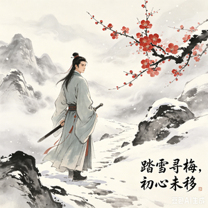 踏雪寻梅初心未移（漫漫前路不负年少热忱)