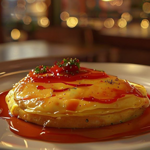 ふわとろ卵とケチャップの夢