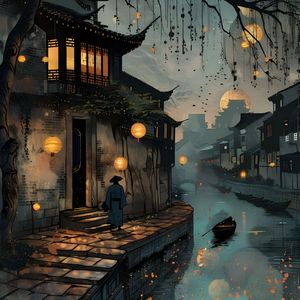 河灯瘦